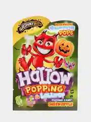 Зеленый карамель на палочке Johny Bee Hallow, 13 г