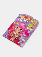 Фиолетовый леденец на палочке JohnyBee Sweet Lilly, с шипучей карамелью, 13 г