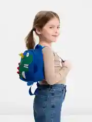 Лазурный рюкзак детский дошкольный "Динозавр"