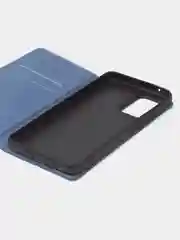 Синий чехол-книжка для Samsung A33 из нубука Super Creative
