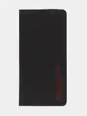 Черный чехол-книжка для Samsung A33 из нубука Super Creative