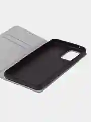 Серый чехол-книжка для Samsung A33 из нубука Super Creative