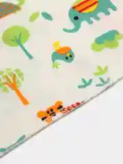 Салатовый слюнявчик-нагрудник хлопковый детский