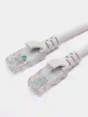 Серый кабель компьютерный патч-корд LAN сетевой, патчкорд Ethernet, для соединения с роутером