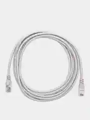 Серый кабель компьютерный патч-корд LAN сетевой, патчкорд Ethernet, для соединения с роутером