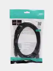 Кабель компьютерный USB 2.0 AM-BM для подключения сканера принтера МФУ к компьютеру черный