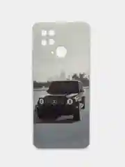 Прозрачный чехол для Xiaomi Redmi 10C / Poco C40, Сяоми Редми 10С / Поко С40, силиконовый, с рисунком