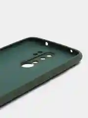 Лесной зеленый чехол Xiaomi Redmi Note 8 Pro, Сяоми Редми Нот 8 Про, силиконовый с закрытым низом