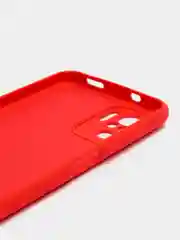Багровый чехол Xiaomi Redmi Note 10 / Redmi Note 10S / Poco M5s, Сяоми Редми Нот 10, силиконовый