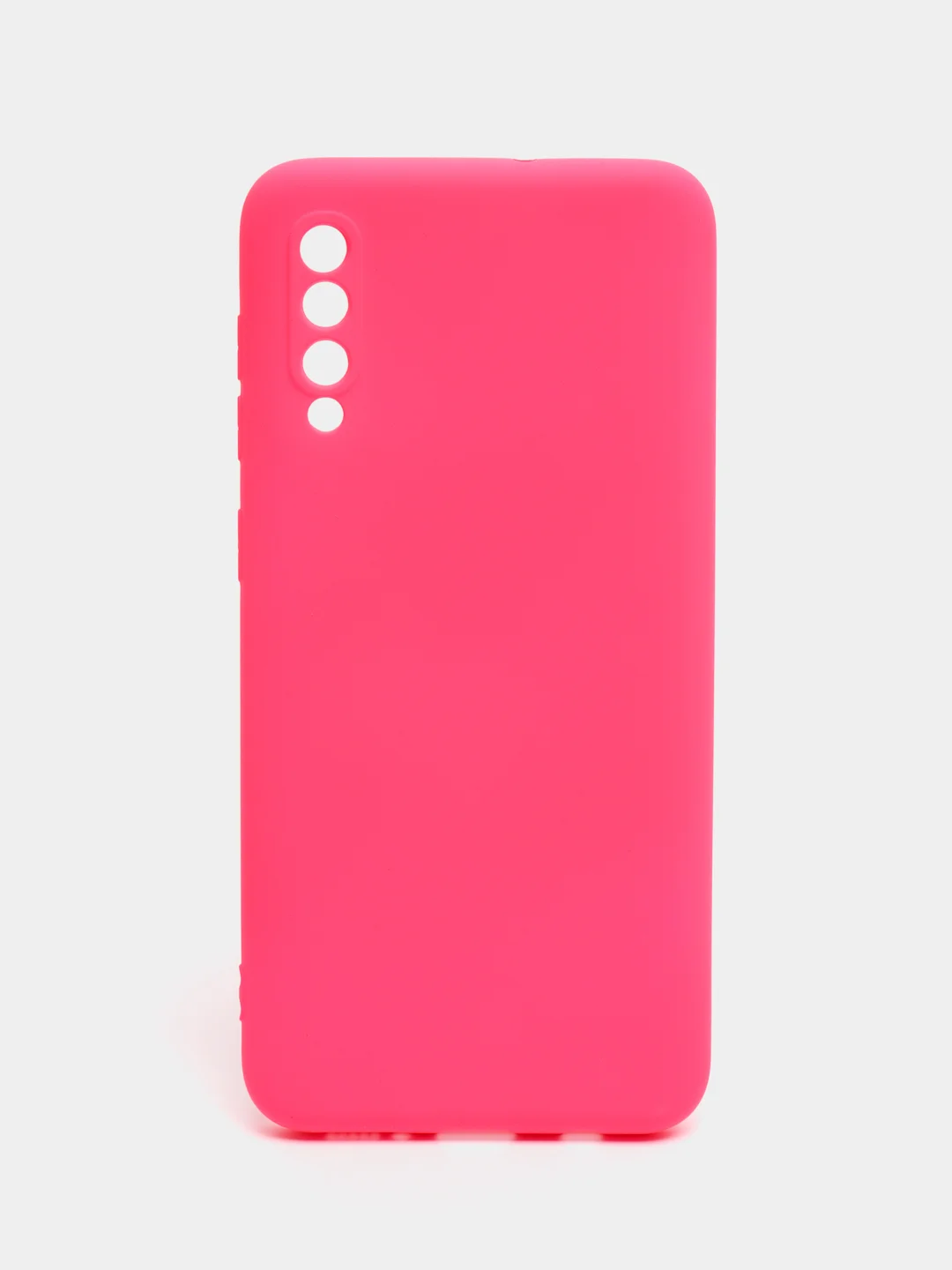 Тёмно-розовый чехол Samsung Galaxy A50 / A50s / A30s, Самсунг Галакси А50 / А50с / А30с силико