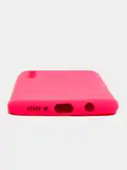 Тёмно-розовый чехол Samsung Galaxy A50 / A50s / A30s, Самсунг Галакси А50 / А50с / А30с силико