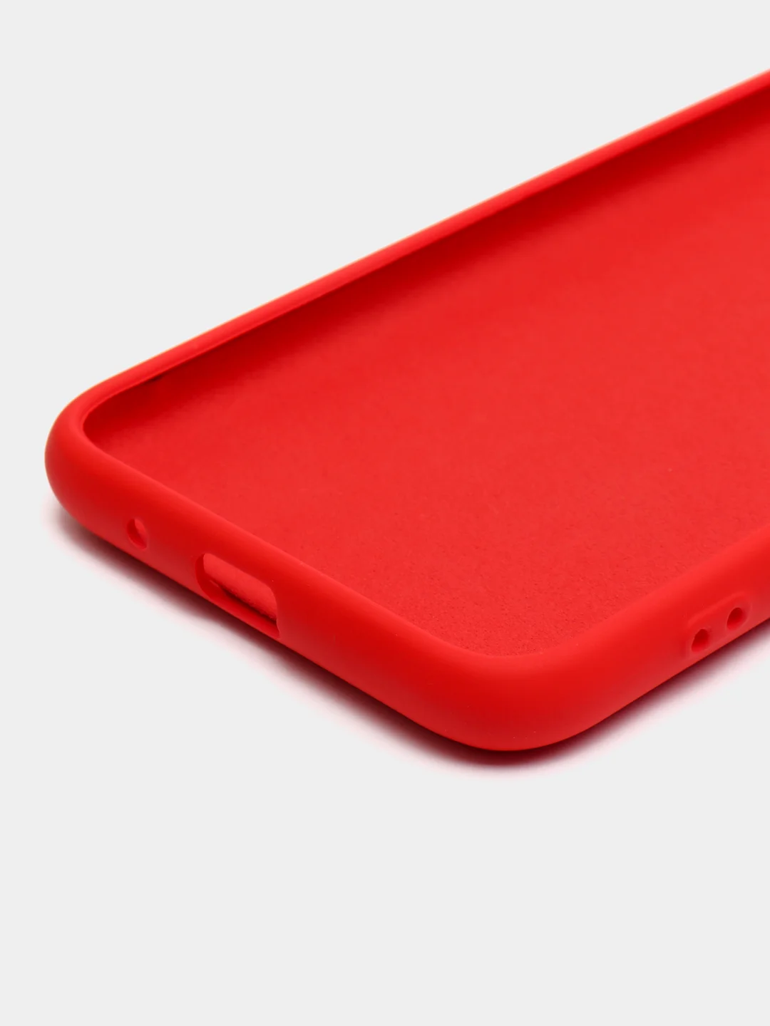 Алый чехол Honor 7A, 7A Prime, 7S, Huawei Y5 2018, Y5 Lite, Y5 Prime с подкладом Silicone Cover