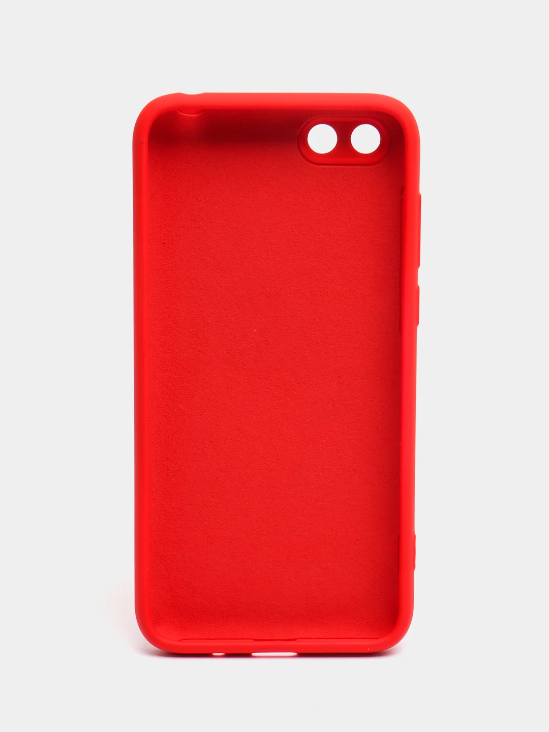 Алый чехол Honor 7A, 7A Prime, 7S, Huawei Y5 2018, Y5 Lite, Y5 Prime с подкладом Silicone Cover
