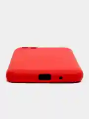 Алый чехол Honor 7A, 7A Prime, 7S, Huawei Y5 2018, Y5 Lite, Y5 Prime с подкладом Silicone Cover