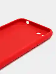 Алый чехол Honor 7A, 7A Prime, 7S, Huawei Y5 2018, Y5 Lite, Y5 Prime с подкладом Silicone Cover