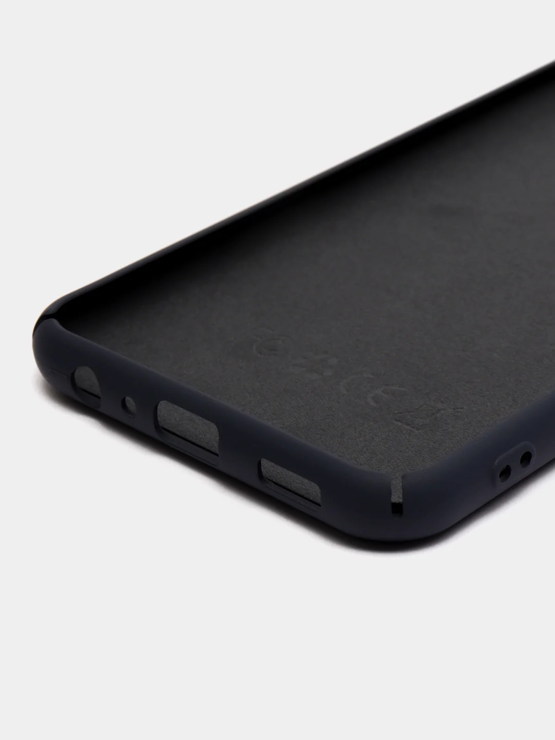 Индиго чехол Silicone Cover для Samsung Galaxy A13, Самсунг Галакси А13 4G, силиконовый