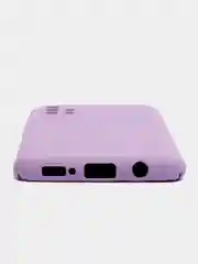 Сиреневый чехол Samsung Galaxy A51, Самсунг Галакси А51 силиконовый Silicone Cover