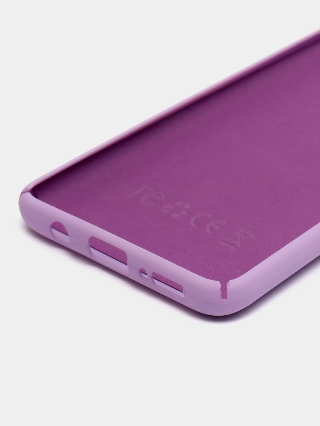 Сиреневый чехол Samsung Galaxy A51, Самсунг Галакси А51 силиконовый Silicone Cover