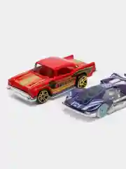 Голубой машинки металлические, Road Diary, совместим с треками Hot Wheels, набор машин
