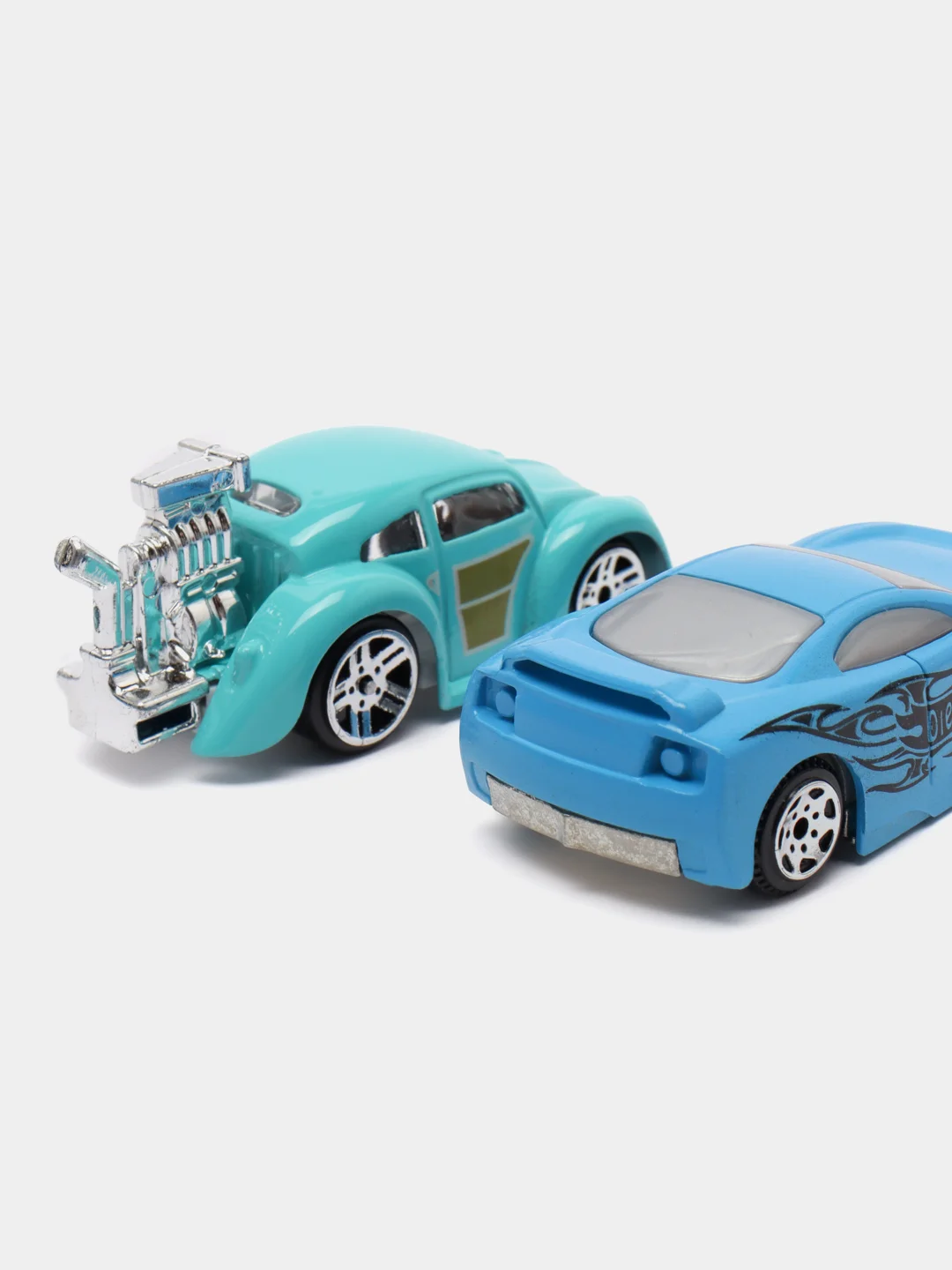 Голубой машинки металлические, Road Diary, совместим с треками Hot Wheels, набор машин