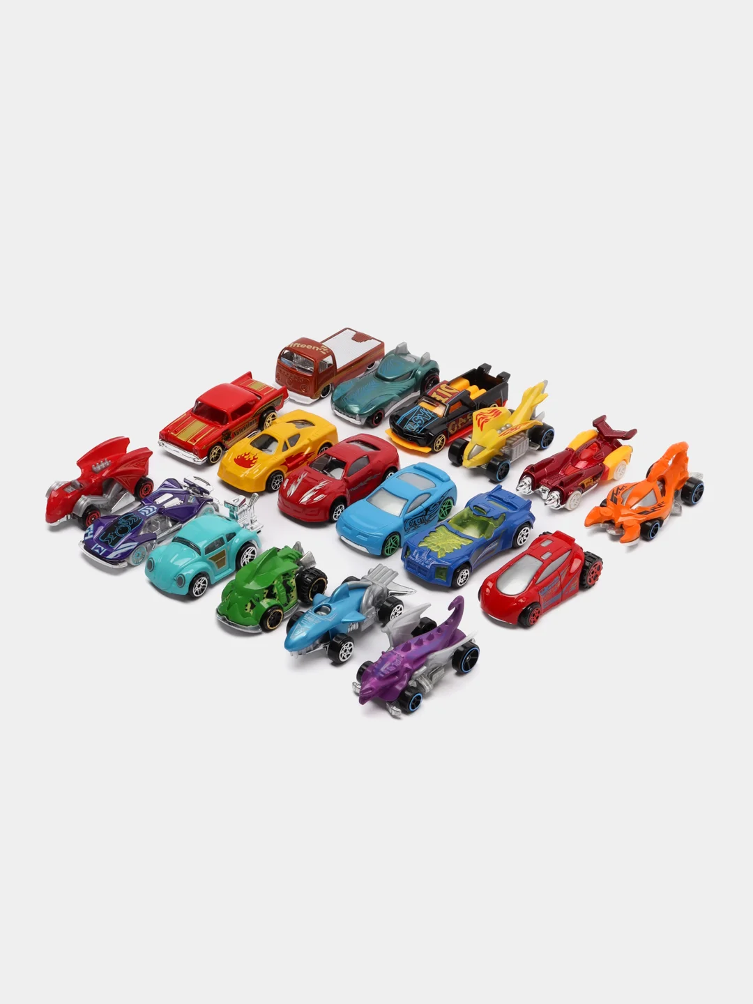 Синий машинки металлические, Road Diary, совместим с треками Hot Wheels, набор машин