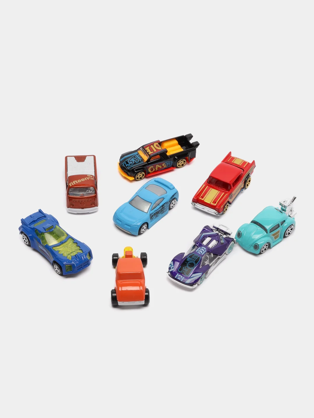 Индиго машинки металлические, Road Diary, совместим с треками Hot Wheels, набор машин