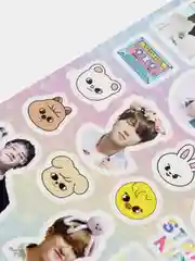 Голубой стикеры K-pop "Stray Kids - SKzoo", А5