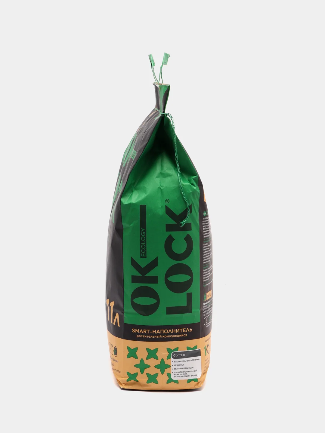 Наполнитель Ok-Lock, растительный, 11 л