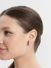Конфетный серьги Xuping из медицинского золота, с переливающимися кристаллами