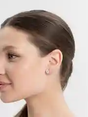 Золотой серьги-гвоздики XUPING, из медицинского золота