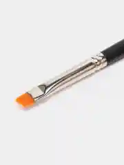 Кисть для бровей и макияжа Valeri-D 8М-3Н240, скошенная, для хны и краски