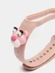 Пудровый силиконовый ремешок Xiaomi Mi Band 5