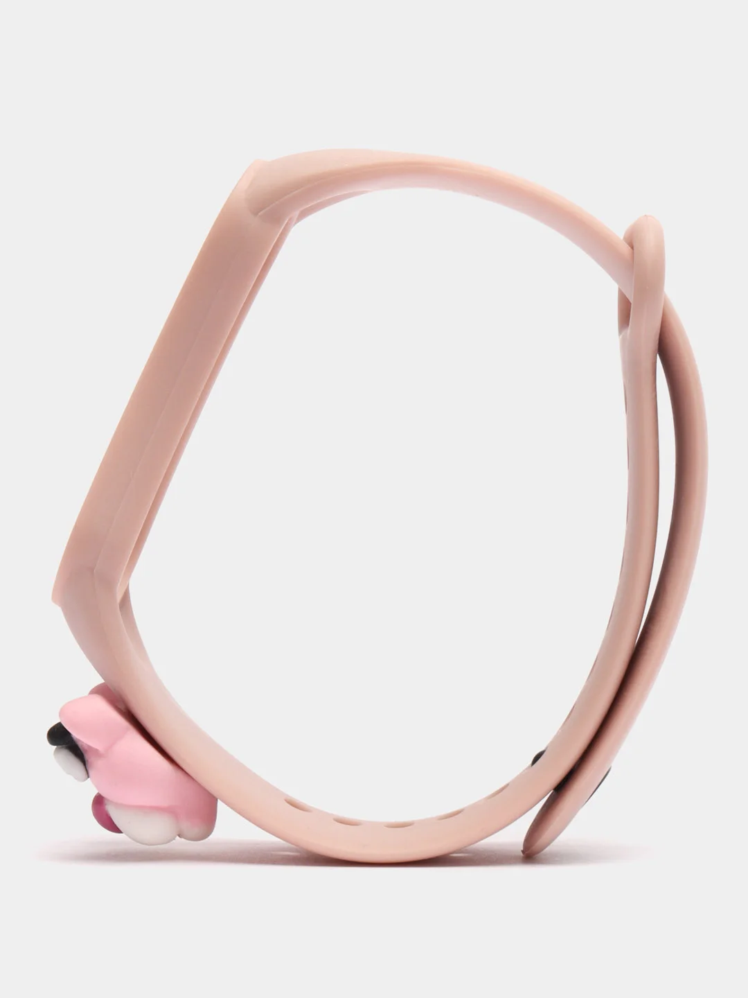 Пудровый силиконовый ремешок Xiaomi Mi Band 5