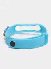 Голубой силиконовый ремешок Xiaomi Mi Band 5