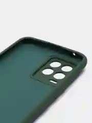Зеленый чехол Silicone Cover для Realme 8/8 Pro (Реалми 8/8 про), силиконовый