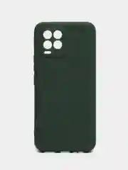 Зеленый чехол Silicone Cover для Realme 8/8 Pro (Реалми 8/8 про), силиконовый