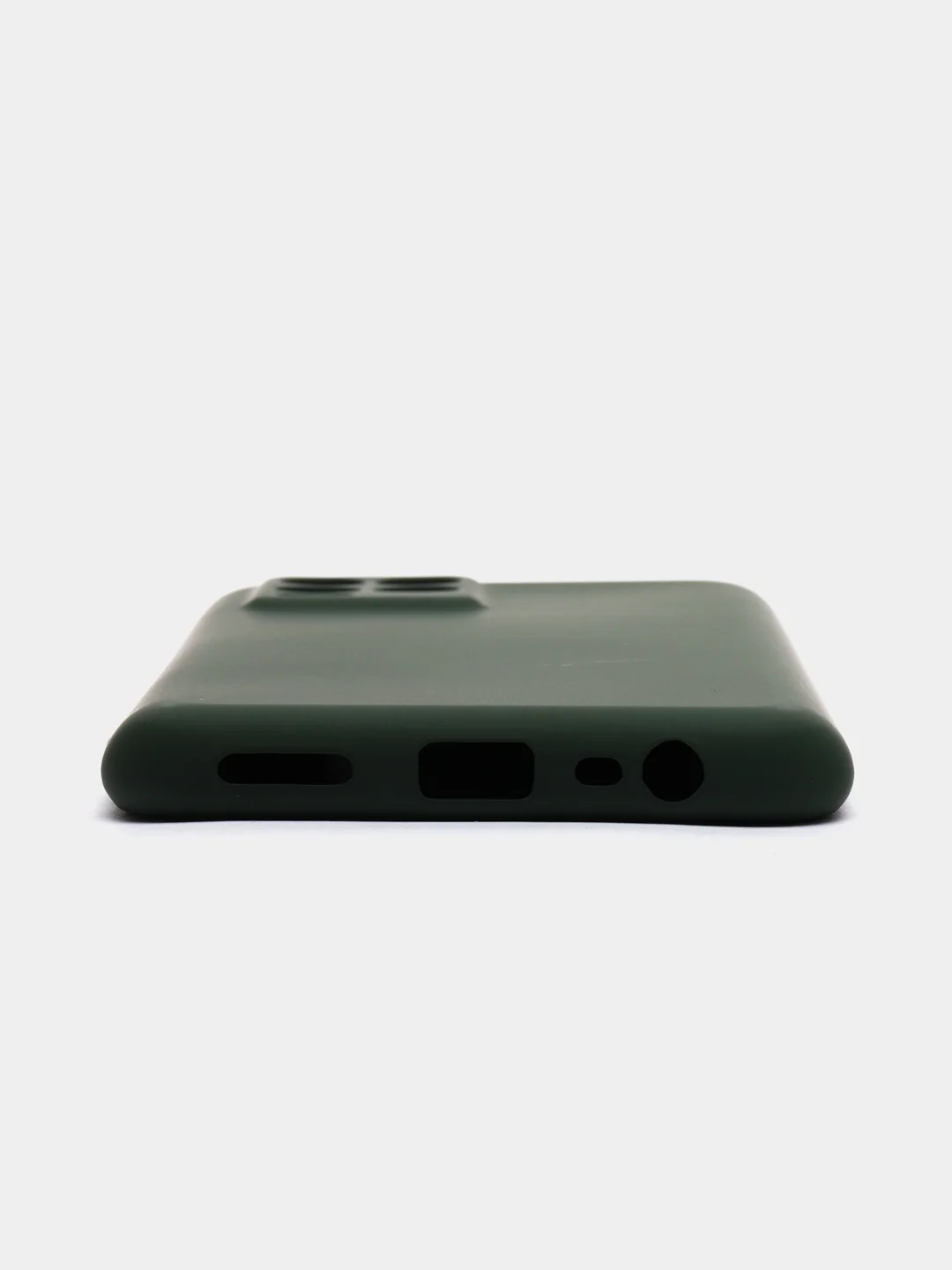 Зеленый чехол Silicone Cover для Realme 8/8 Pro (Реалми 8/8 про), силиконовый