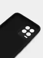 Черный чехол Silicone Cover для Realme 8/8 Pro (Реалми 8/8 про), силиконовый