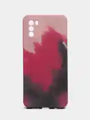 Багровый чехол Xiaomi Poco M3, Сяоми Поко М3 силиконовый, с мягким подкладом