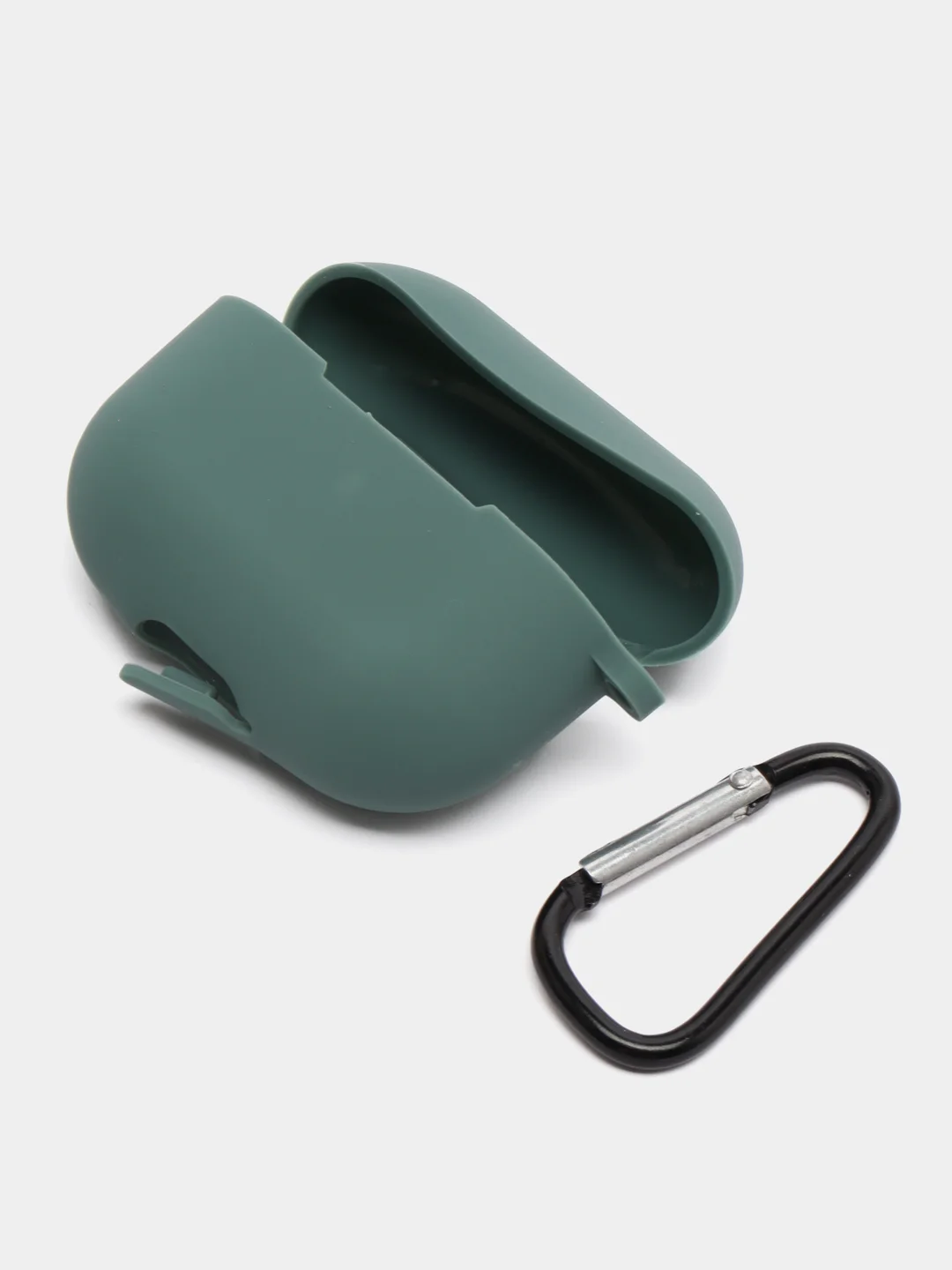 Зеленый силиконовый чехол для наушников Apple Airpods Pro