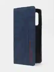 Красный чехол-книжка для Samsung A53 из нубука Super Creative