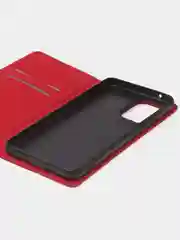 Красный чехол-книжка для Samsung A53 из нубука Super Creative