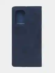 Синий чехол-книжка для Samsung A53 из нубука Super Creative