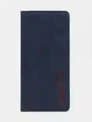 Синий чехол-книжка для Samsung A53 из нубука Super Creative