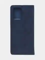 Синий чехол-книжка для Redmi 10 (4G) из нубука Super Creative