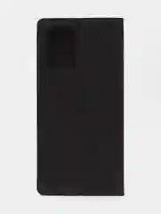 Черный чехол-книжка для Redmi 10 (4G) из нубука Super Creative