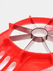 Красный яблокорезка "ECO", ножи из нержавеющей стали