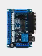 Плата управления для ЧПУ, MACH3 с USB, зеленая / синяя