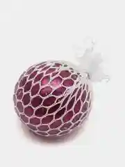 Фиолетовый антистресс Сетка с блестками