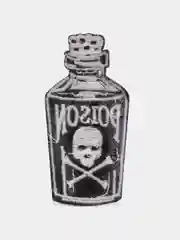 Тёмно-серый термонаклейка тканевая для одежды, патчи на рюкзак